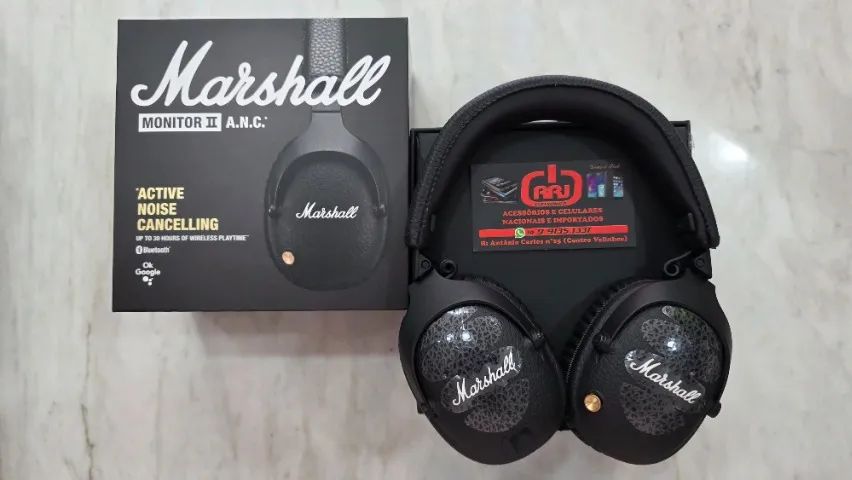 Fone Marshall Monitor II ANC Wireless - Fones de Ouvido - Centro