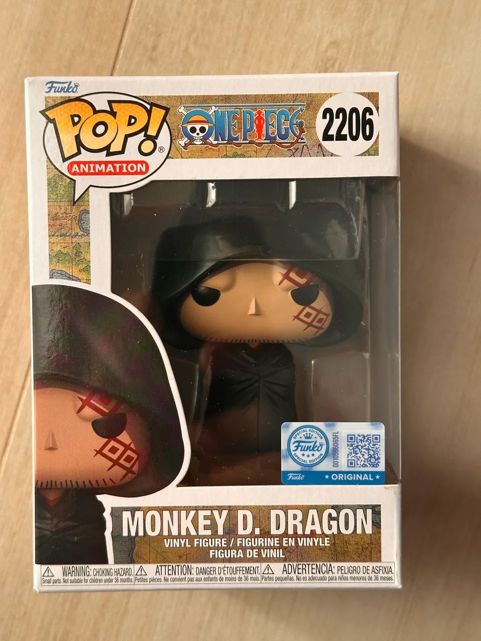Funko Pop Monkey D Dragon 2206 - One Piece