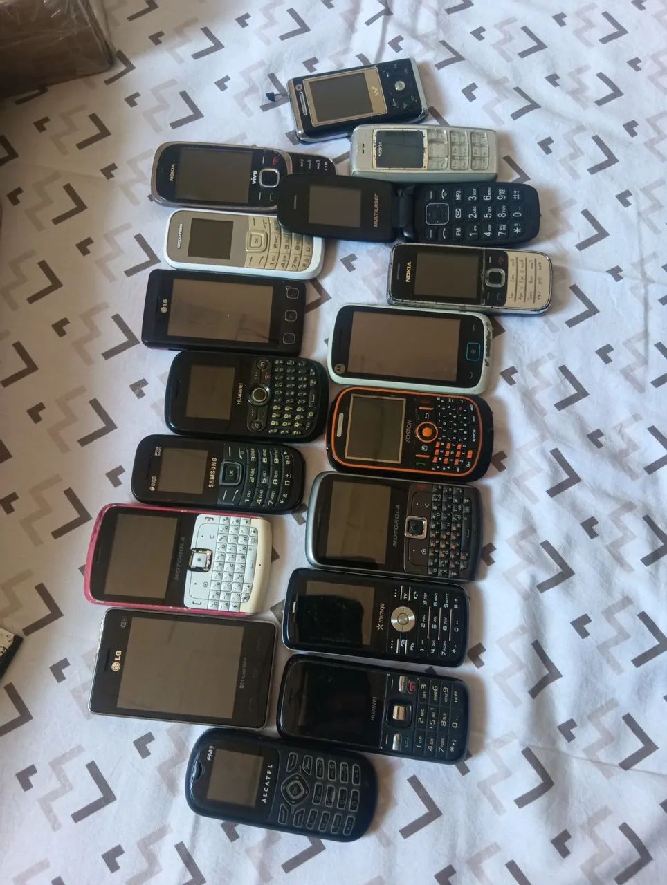 Celulares antigos colecionador funcionando  - Foto 2