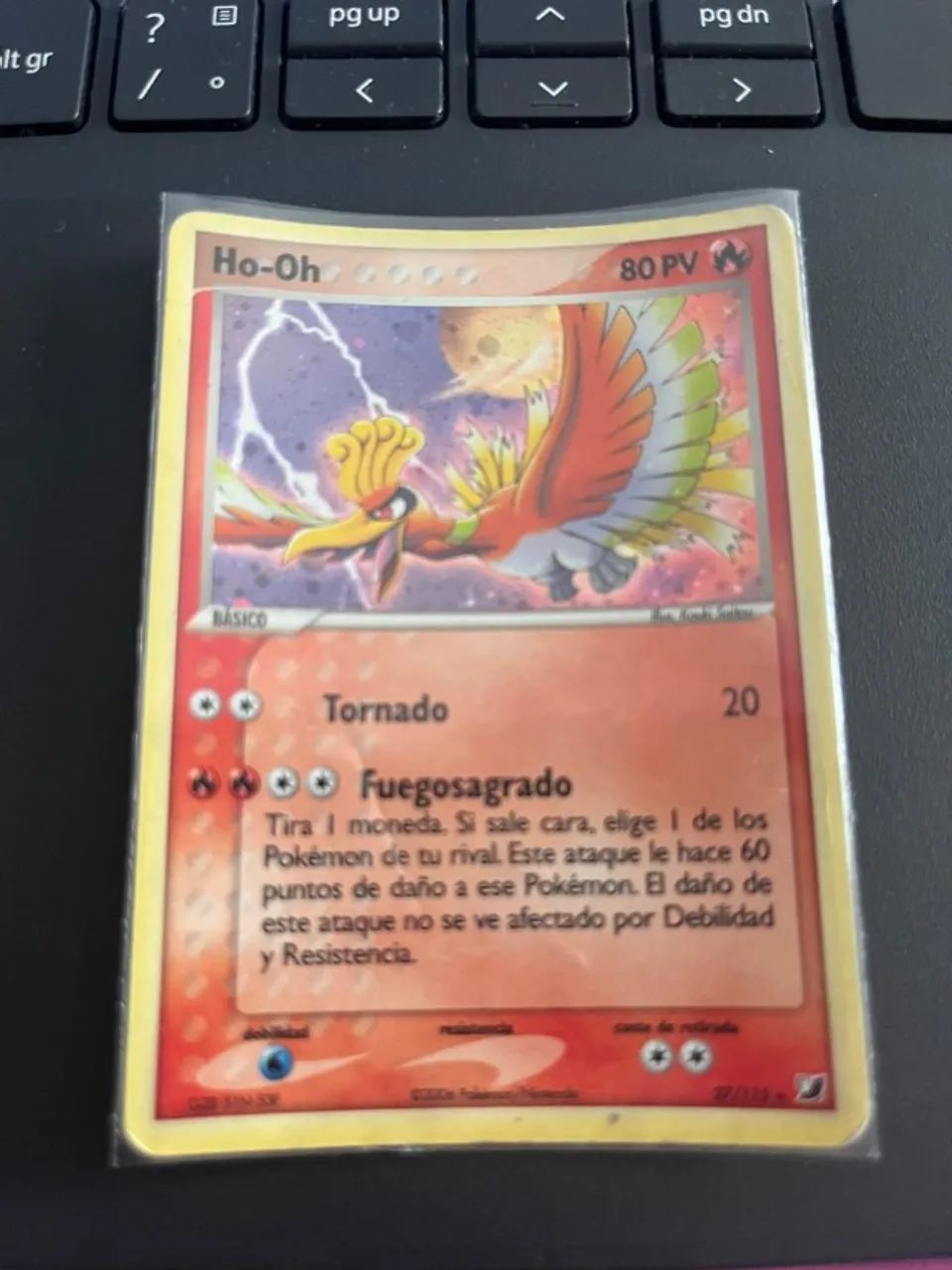 Carta Pokémon  - Ho-Oh 27/115 
