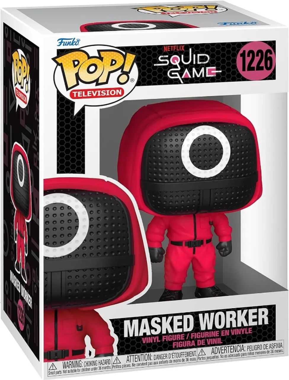 Funko POP! Squid Game Masked Manager #1231 Netflix New Walmart Exclusive - Foto 2