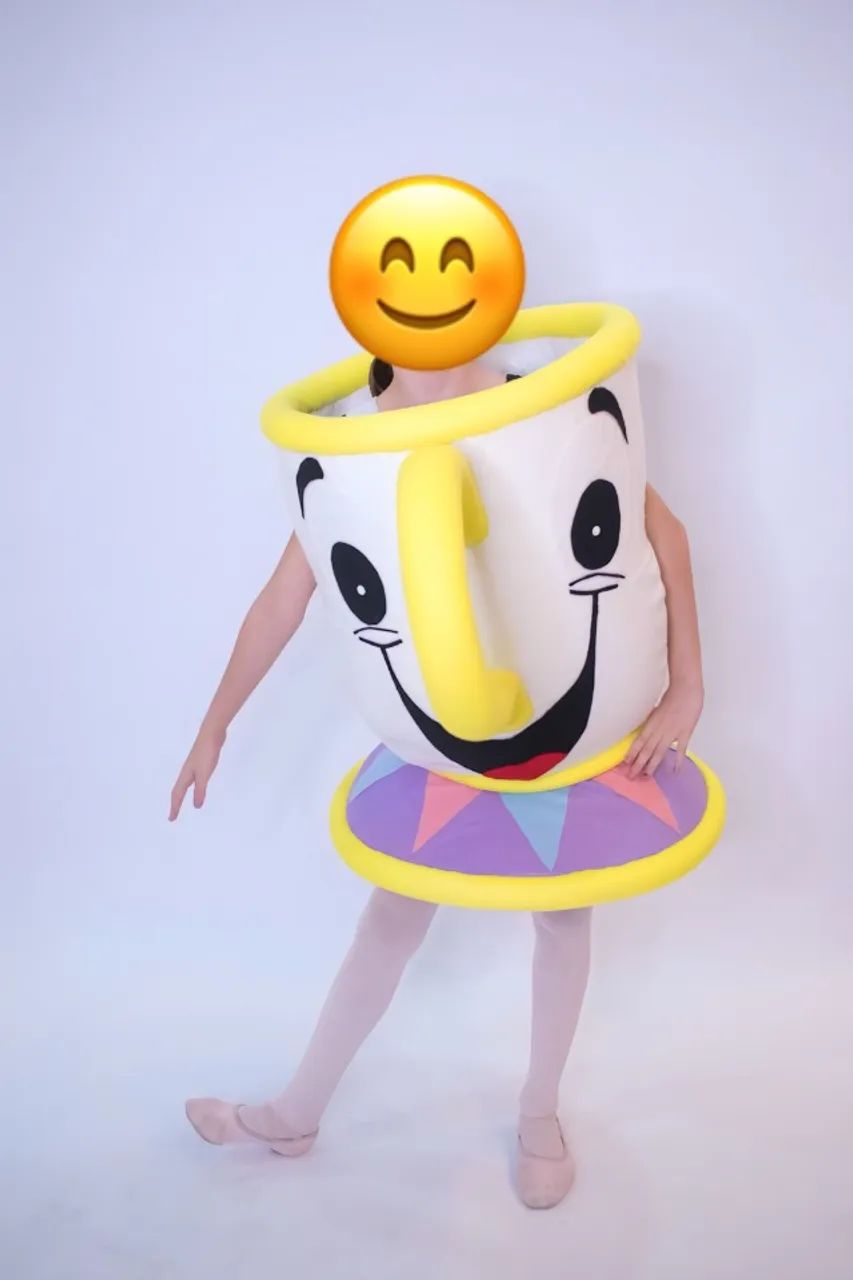 Fantasia de esponja infantil - ZIP BELA E A FERA