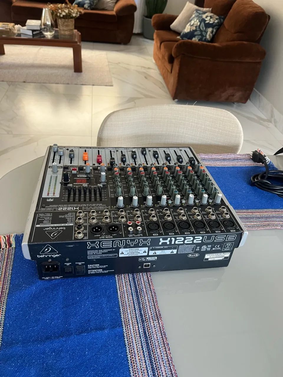 Mesa de Som Xenyx X1222USB Behringer - Foto 3