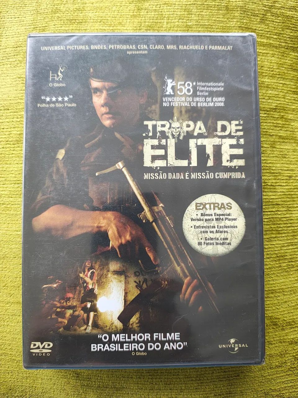 DVD TROPA DE ELITE LACRADO