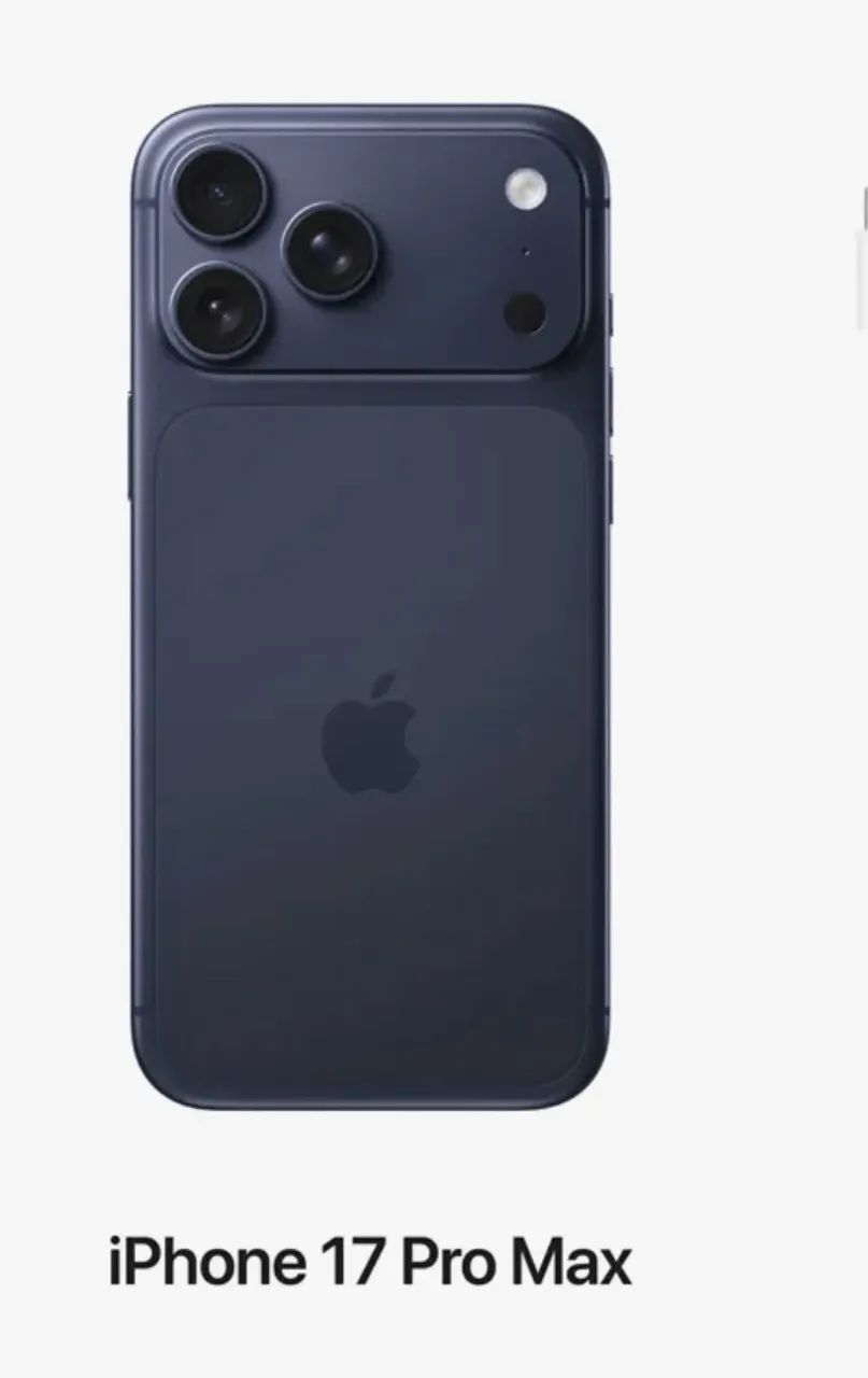 Iphone 17 pro max 512 azul