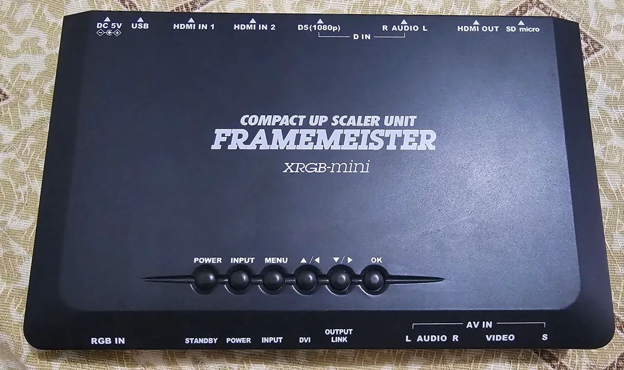 XRGB-MINI Framemeister Upscaler - Peças e Acessórios para TV