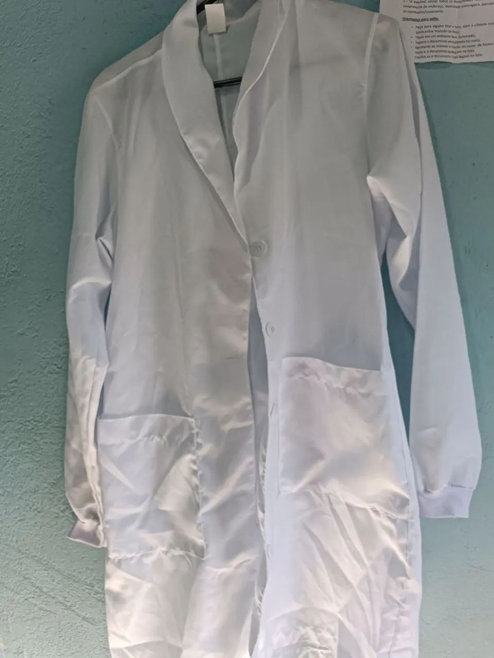 Jaleco branco  - Foto 2