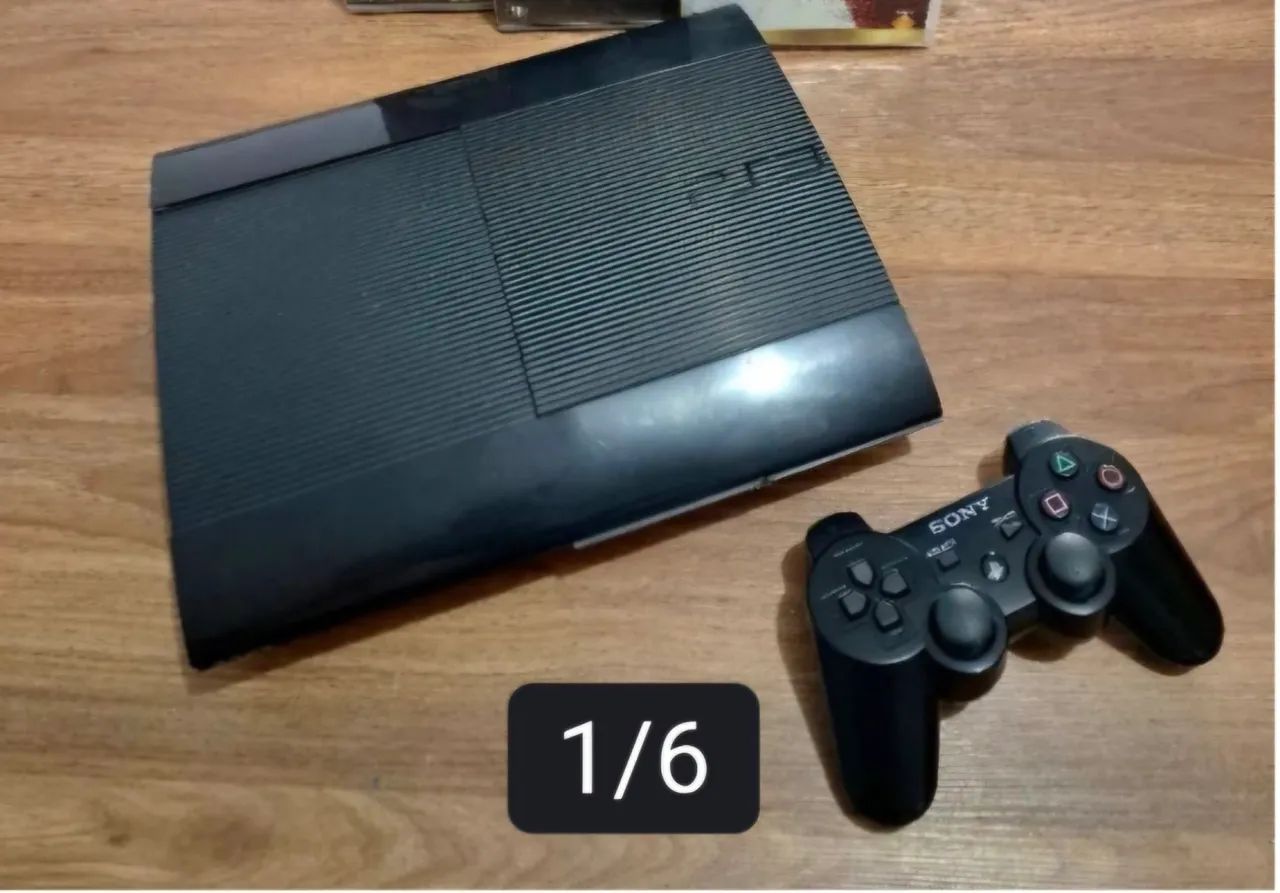 Playstation 3 Bloqueado e com caixa