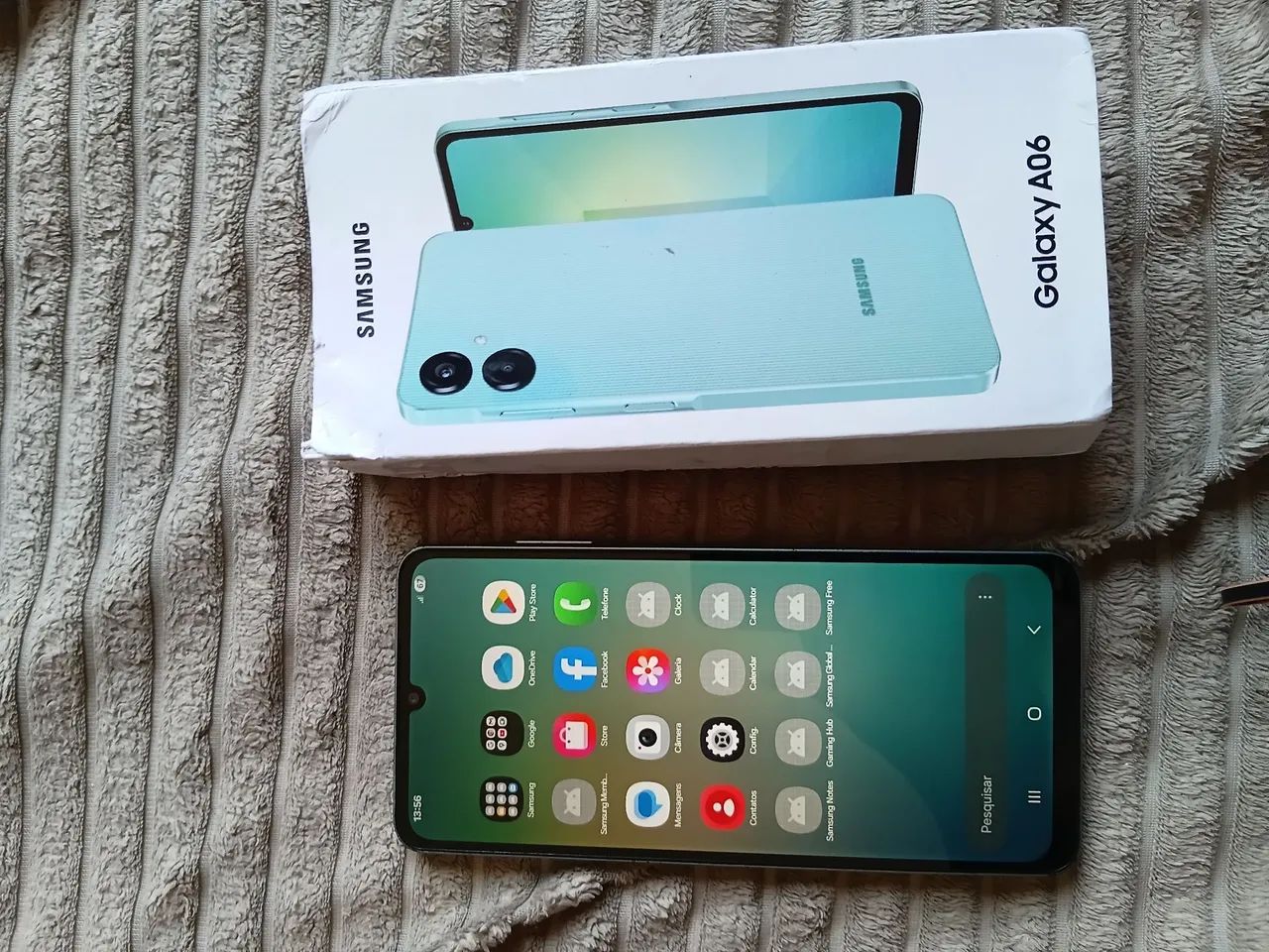 Samsung a06 azul 128gb 