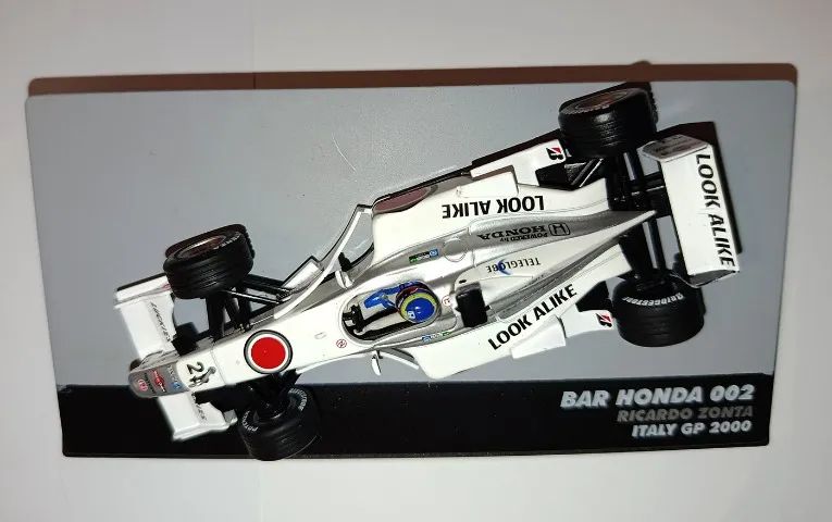 Miniatura Fórmula 1 BAR HONDA 002 (2000) Ricardo Zonta - Foto 3