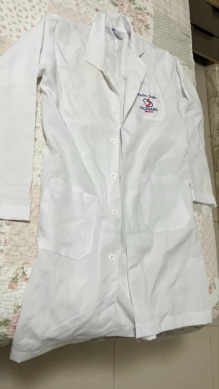 Jaleco branco médio  - Foto 2