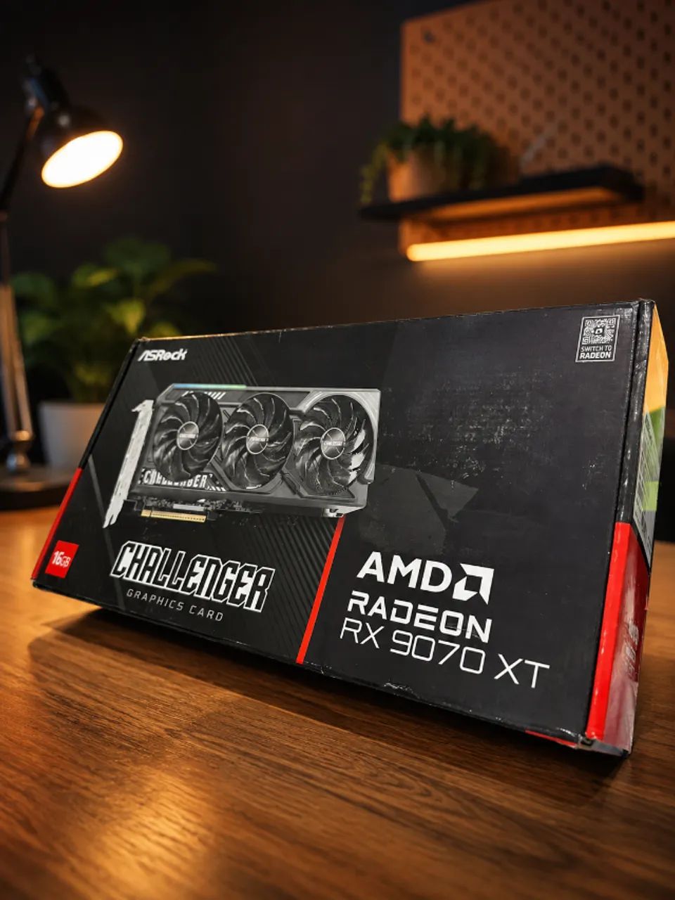 Placa de Vídeo ASRock AMD Radeon RX 9070 XT Challenger