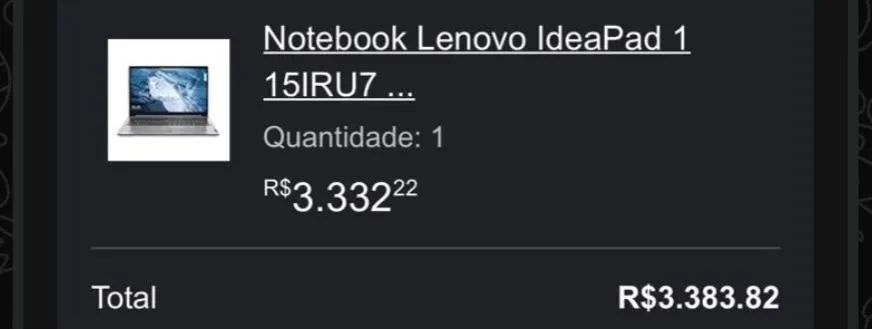 Notebook i3 décima terceira lacrado