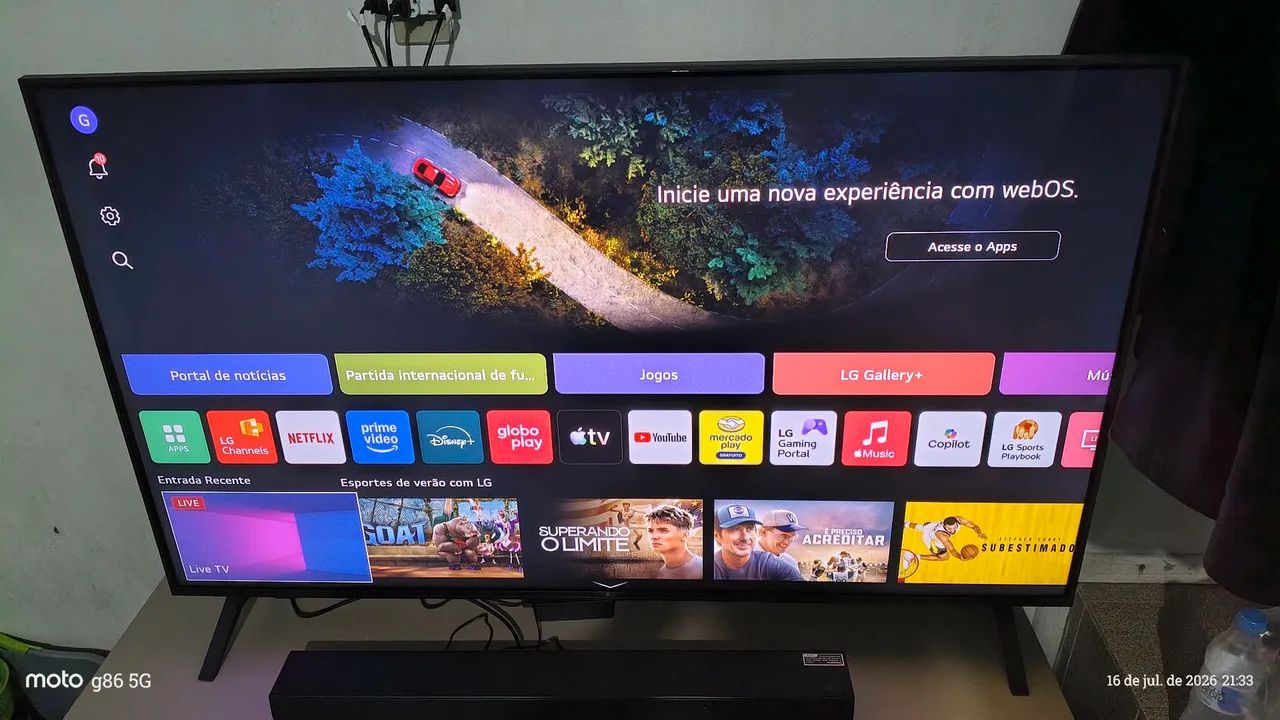 Smartv LG 55 polegadas  - Foto 2