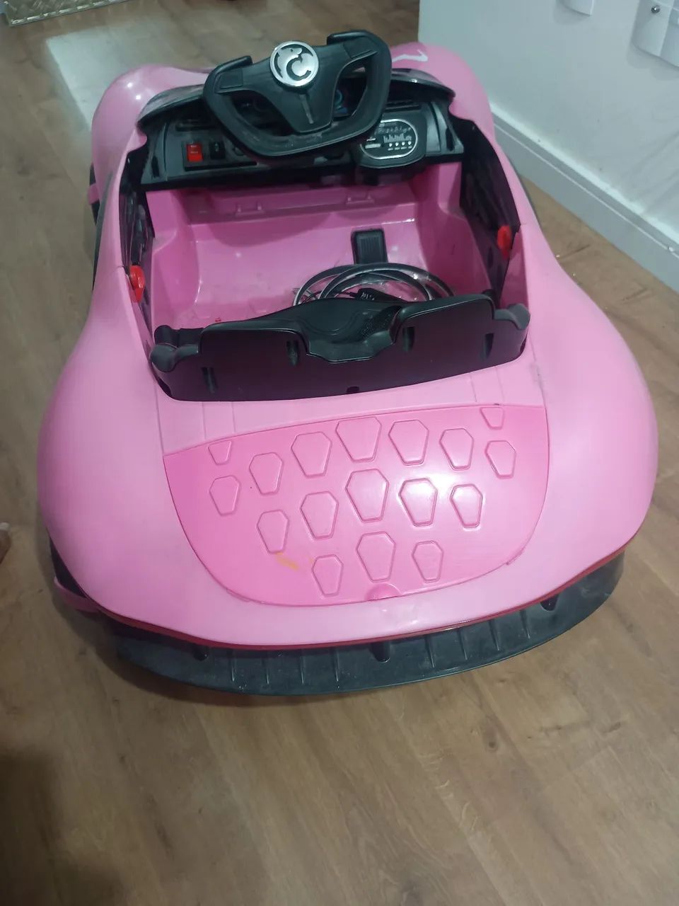 carrinho elétrico rosa  - Foto 3