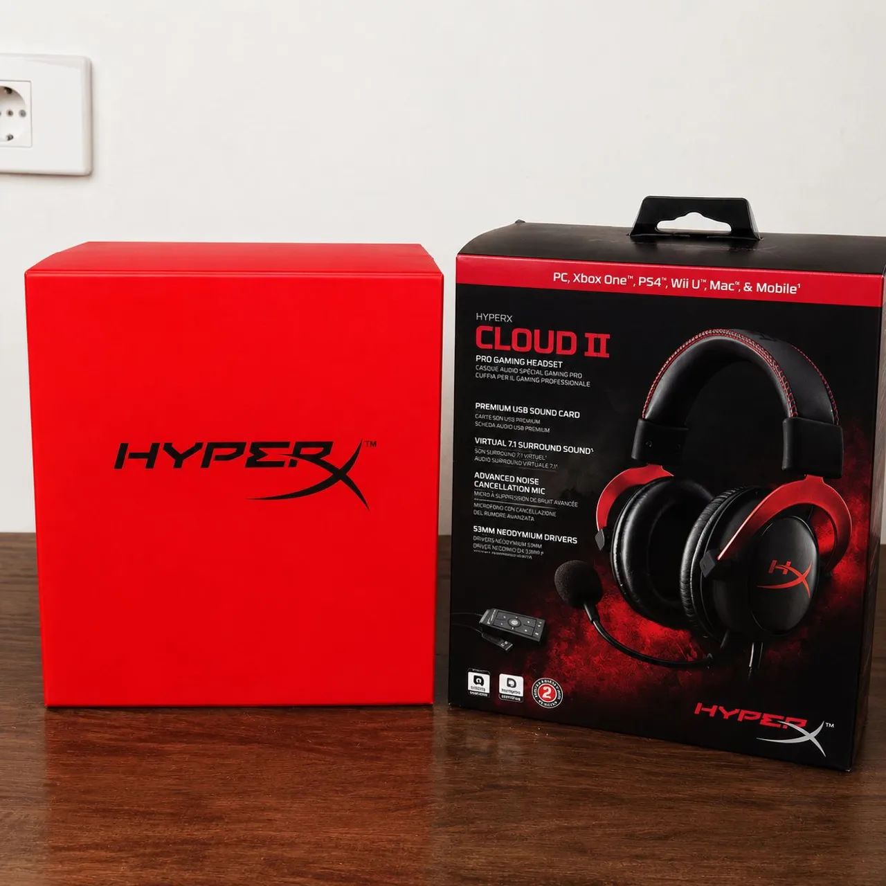 HyperX Cloud II Original - Headset Gamer com Caixa | Marcas de Uso