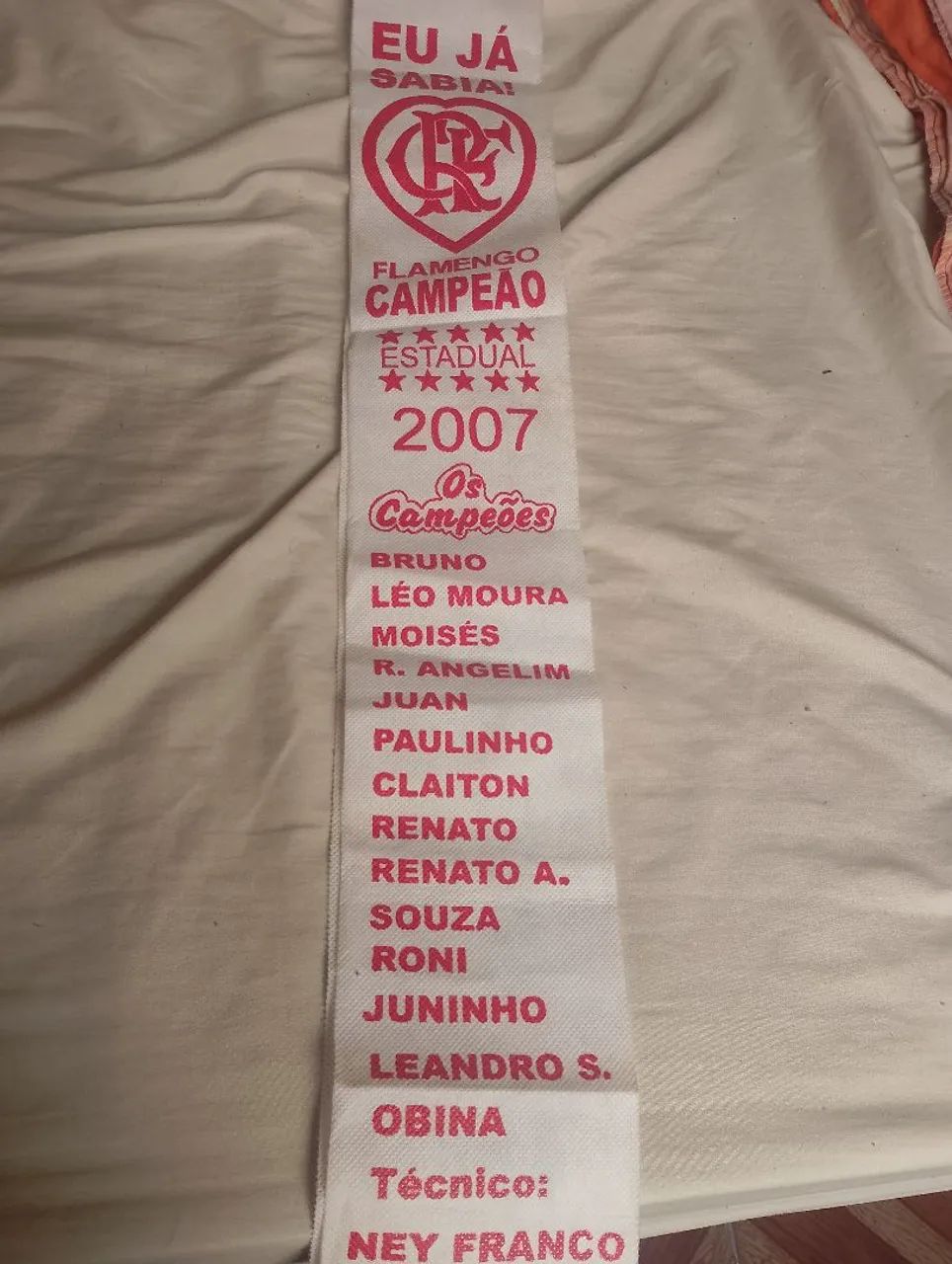Faixa do Flamengo campeão  - Foto 3