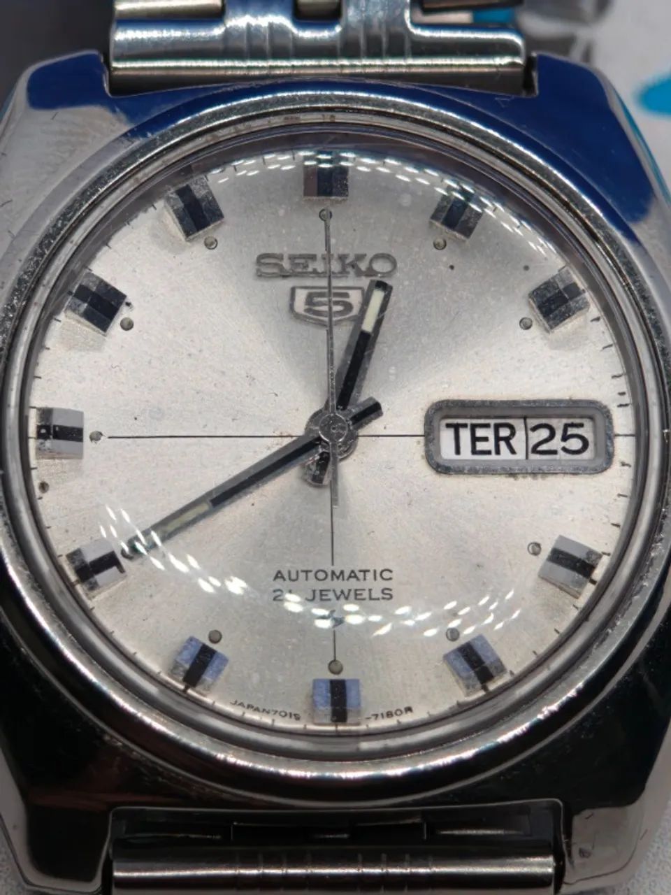 RELOGIO SEIKO 7019 AUTOMATICO - Foto 2