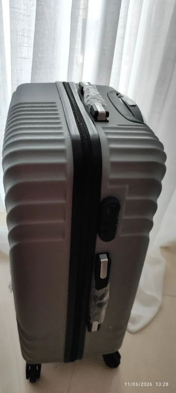 Mala cinzamédia nova  - Foto 2