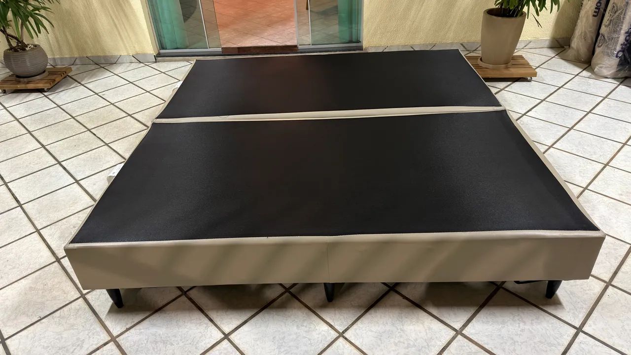BASE DE CAMA KING SIZE ORTOBOM  NUNCA USADA - Foto 5