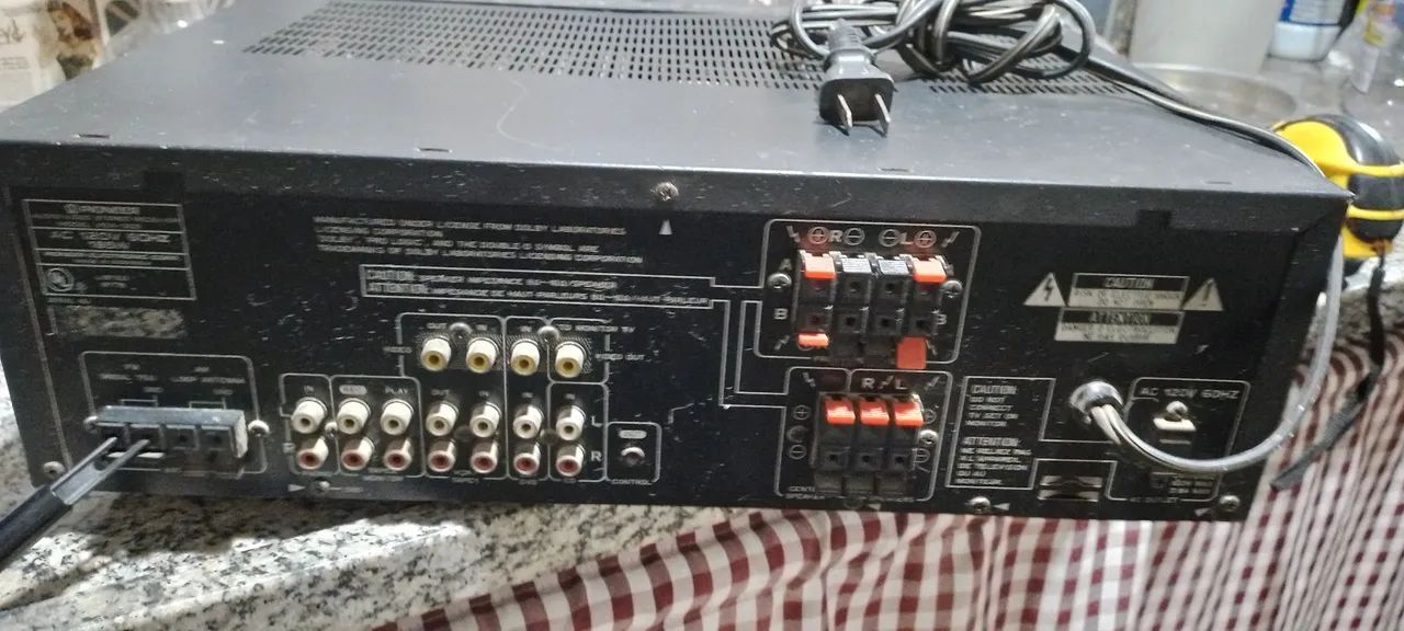 Receiver  pioneer   vsx  305 - Foto 2