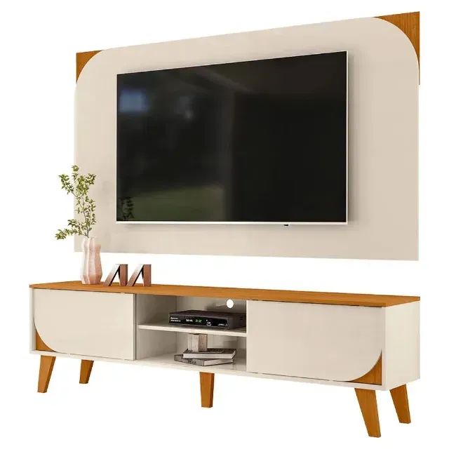 Rack com painel dunnas ate 65 polegadas (FRETE GRATIS) - Foto 2