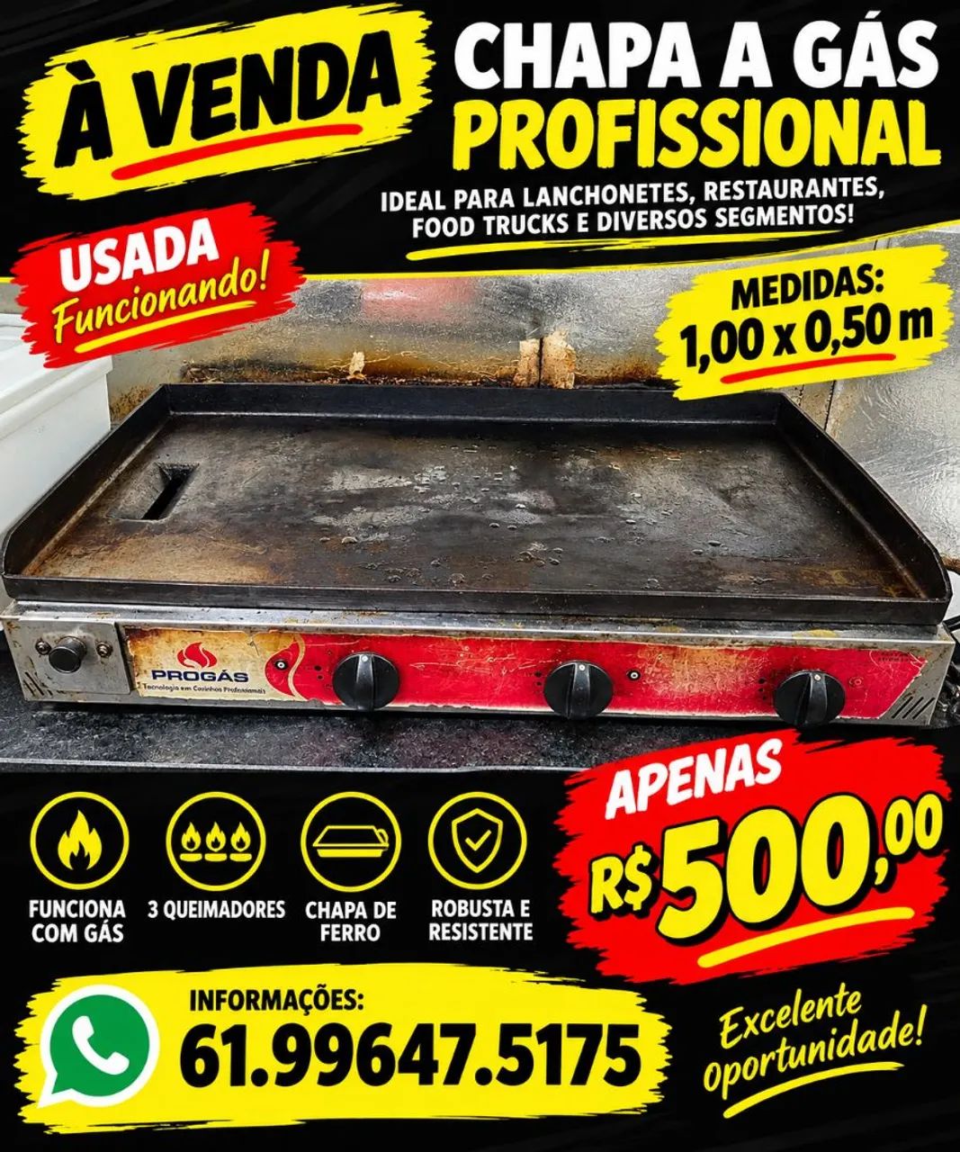 EQUIPAMENTOS PARA COZINHA