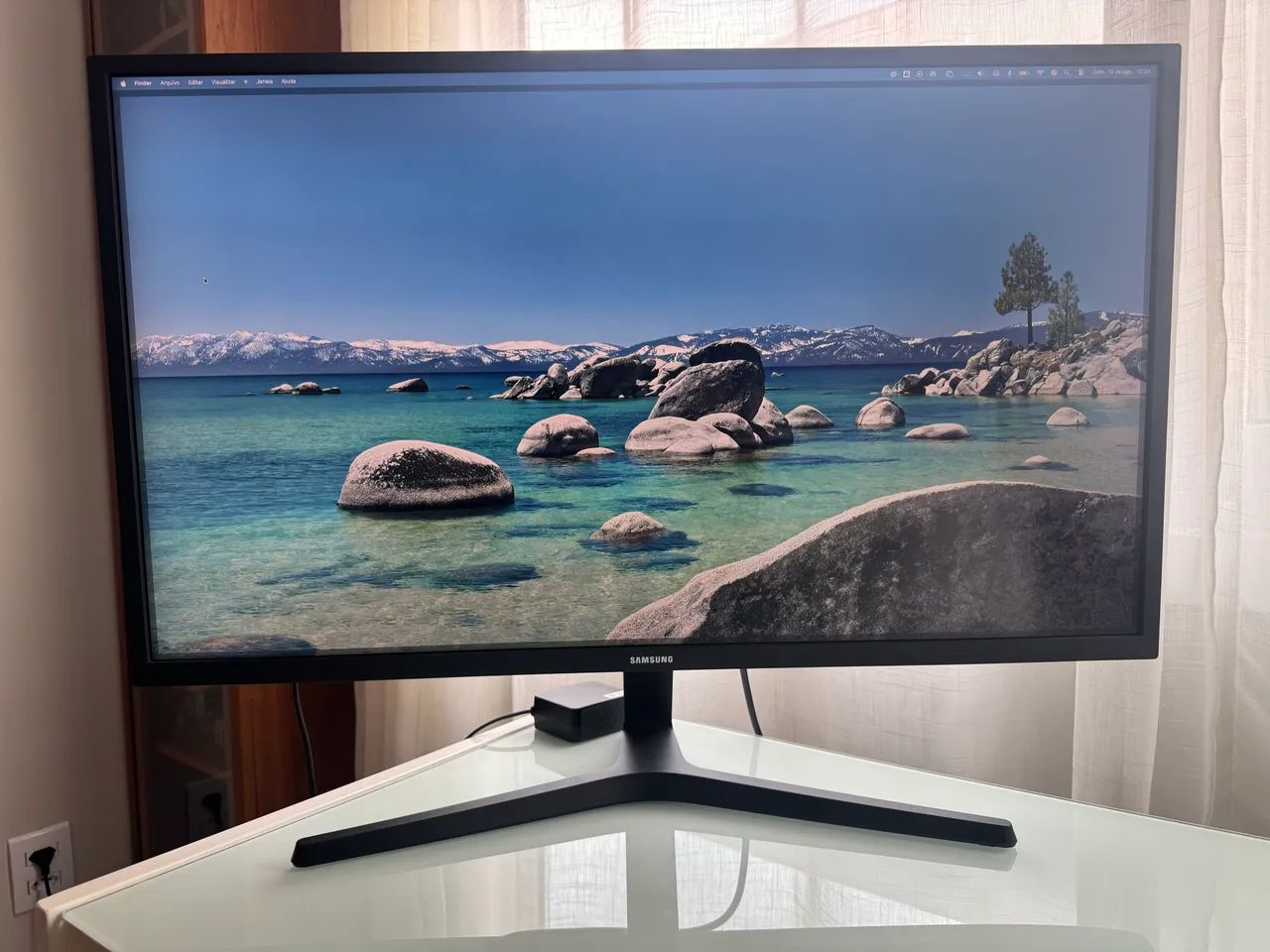 Monitor Samsung 32 Polegadas 4k UJ59 - Foto 3