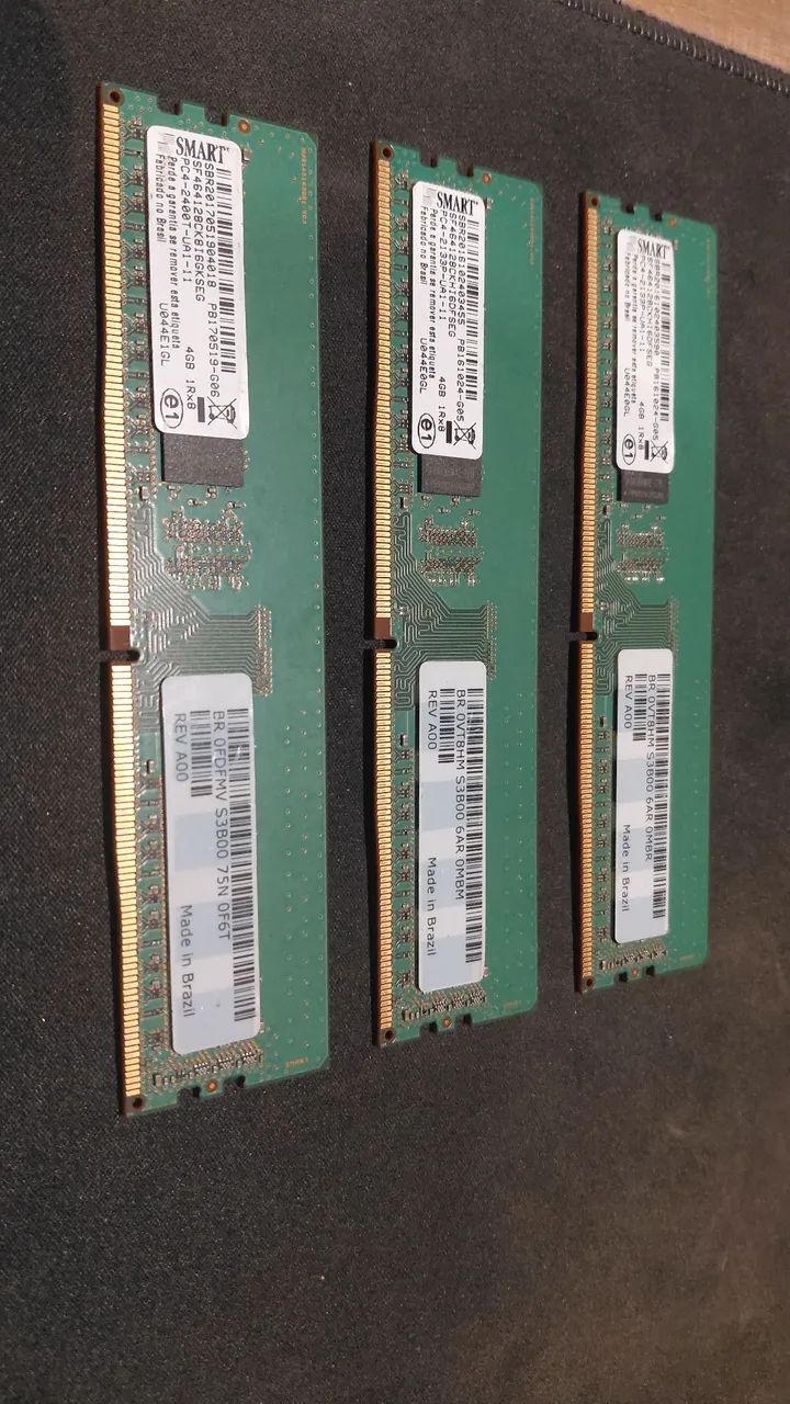 3 Memórias DDR4 4G - Foto 2