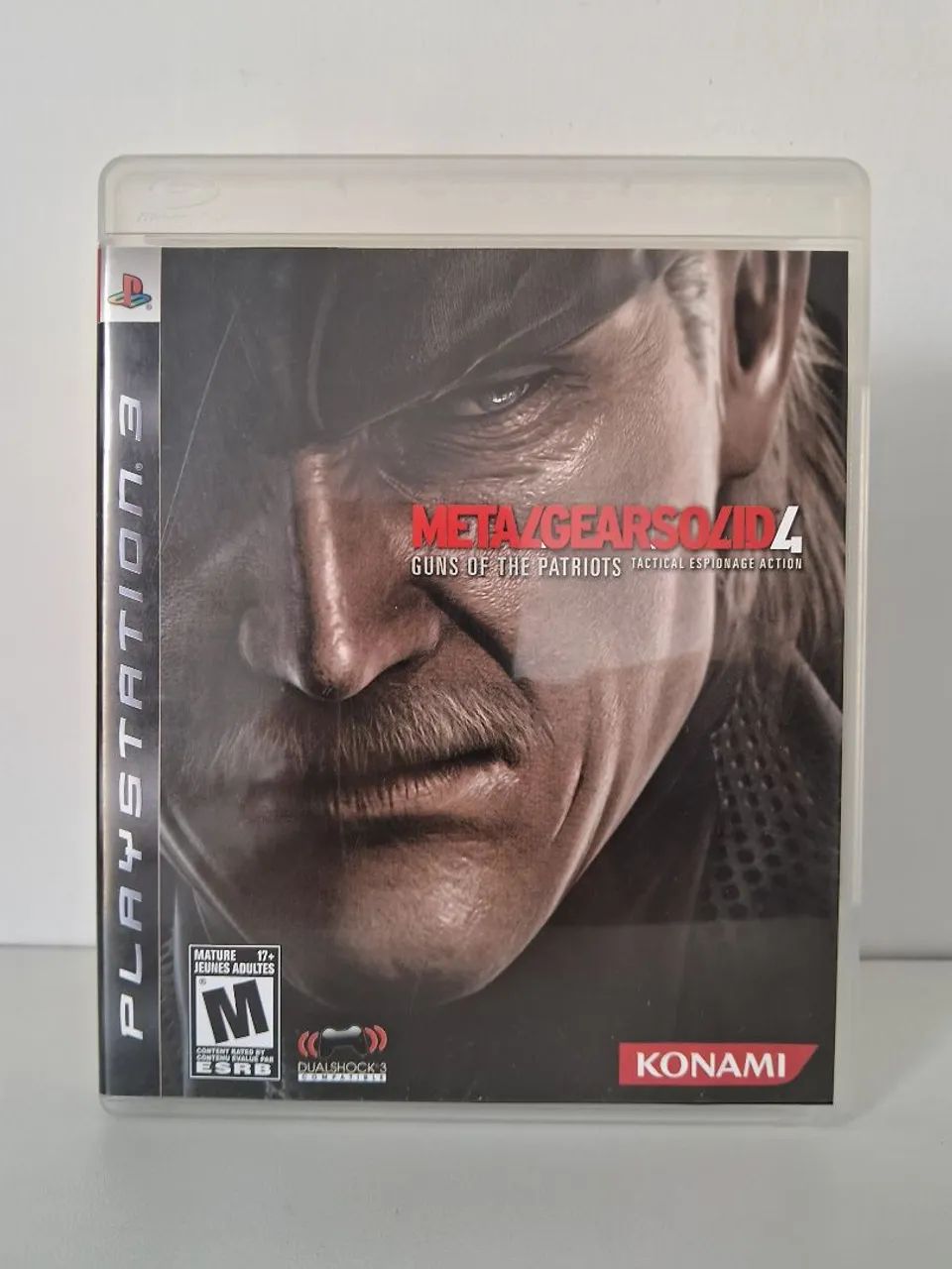 METAL GEAR SOLID 4 - PS3 - Completo - Ótimo Estado