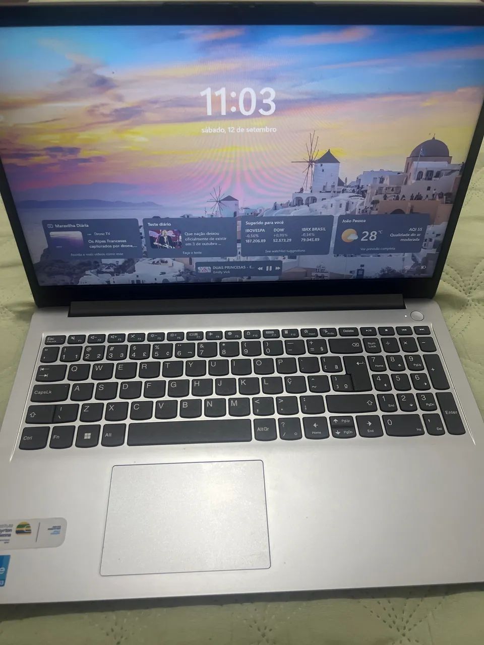 Notebook super novo 