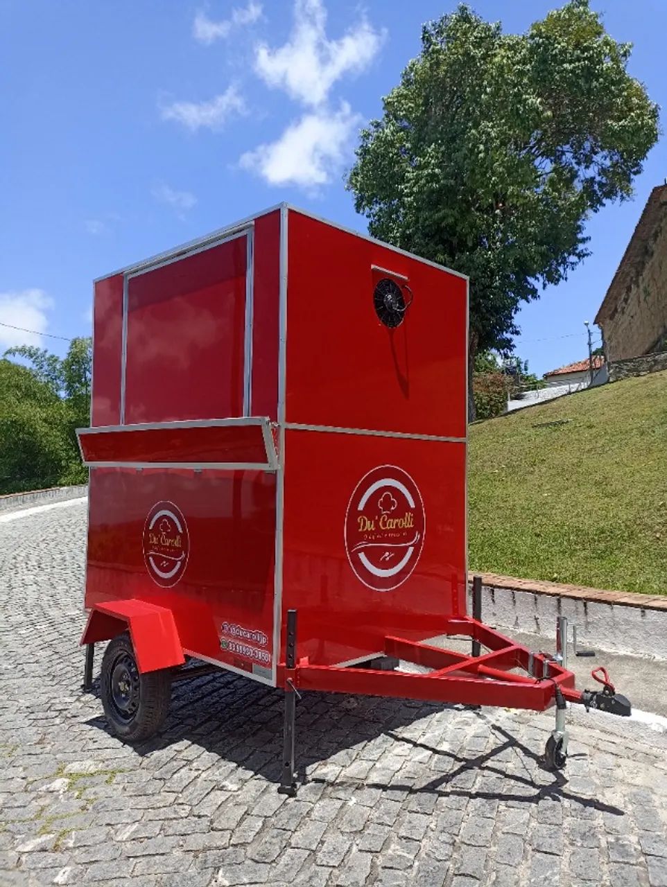 Trailer de lanche para Pizza, comporta 2 pessoas - Foto 3