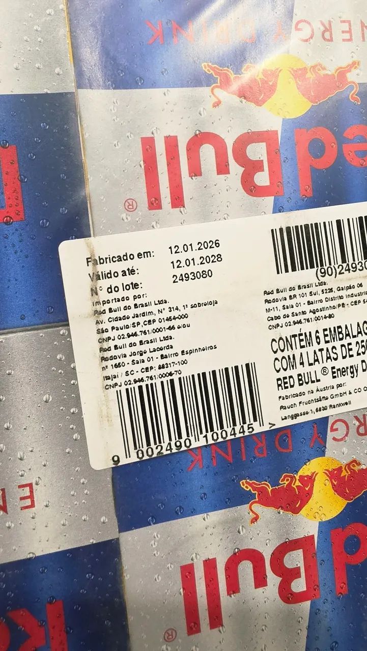 RED BULL 250ML (CX C/ 24UN) - Foto 2