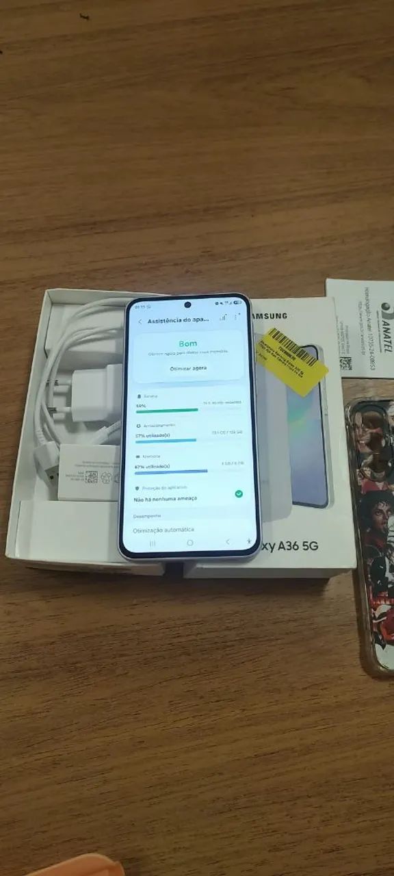 A36 5g 128g 6 ram 1 mes uso - Foto 2