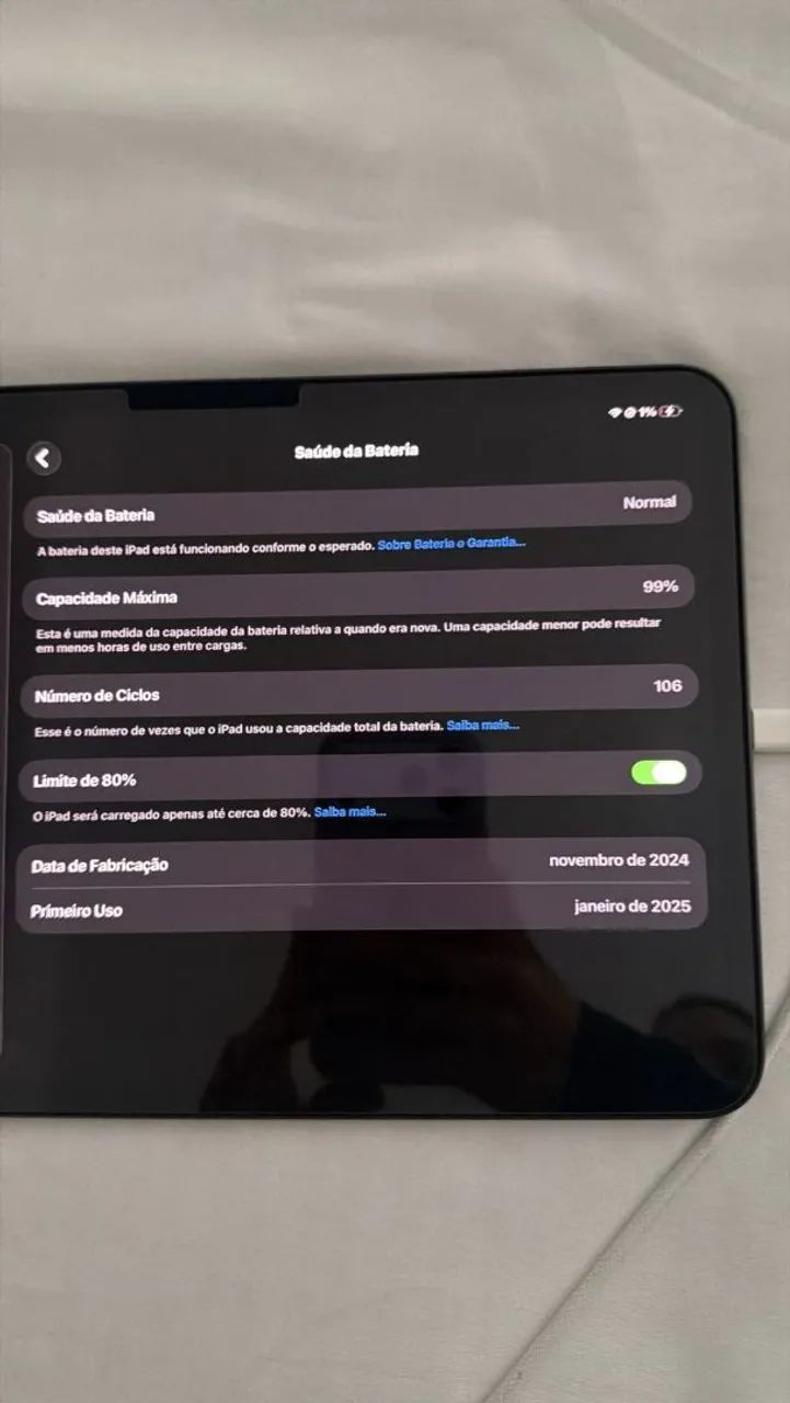 iPad Pro 11? M4 256GB | 99% de bateria | Excelente estado - Foto 4