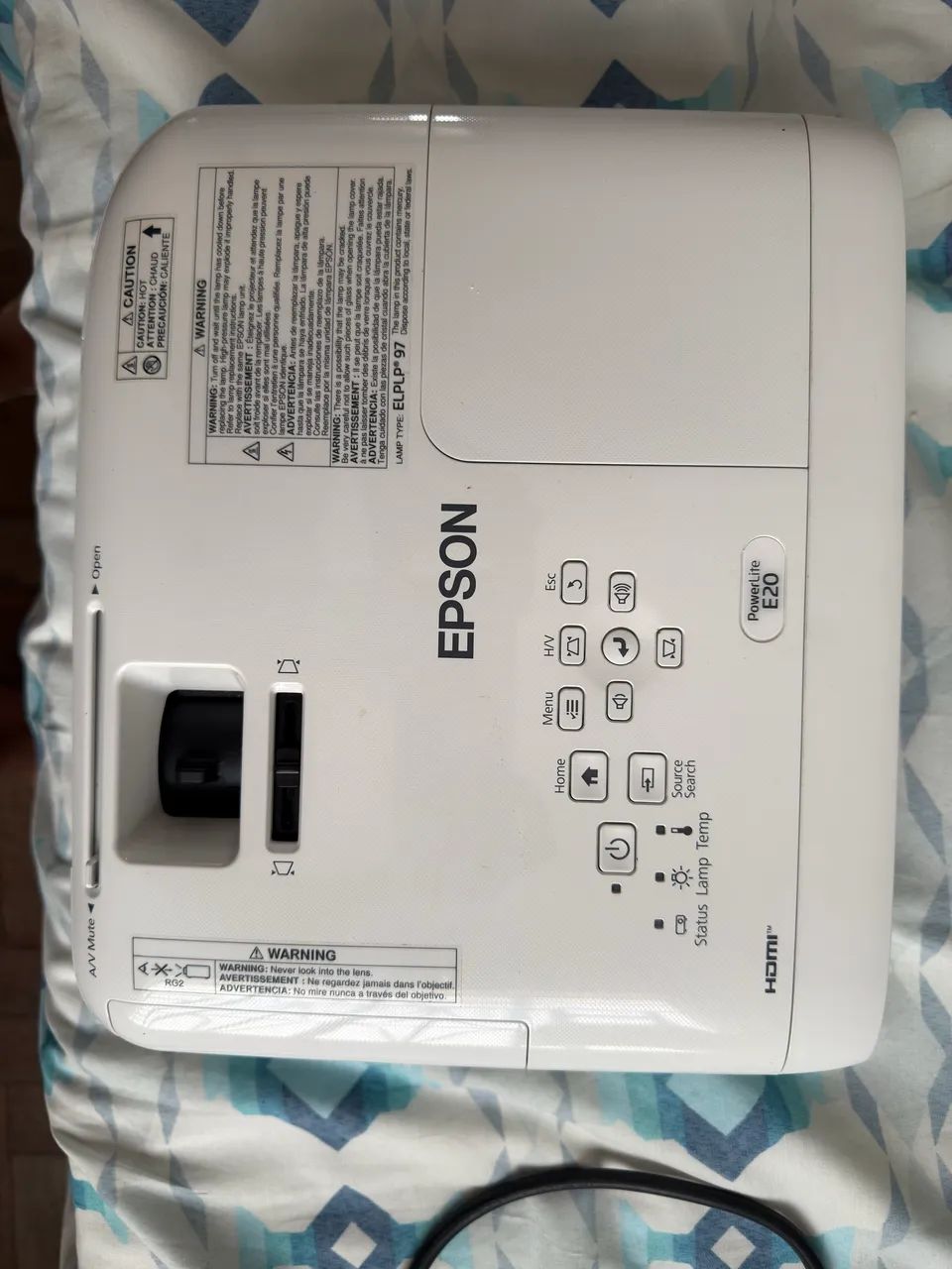 Projetor Epson Powerlite E20