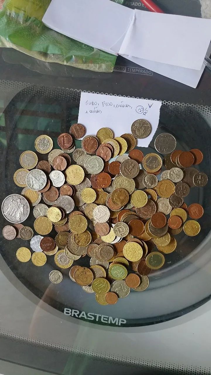 Vendo moedas colecionáveis 
