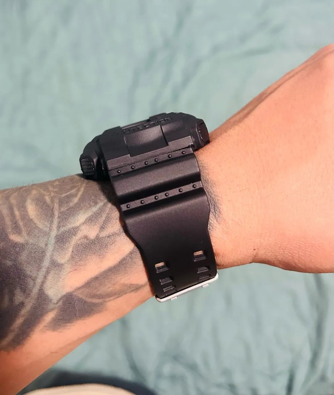 Relógio Casio G-Shock GA-100 Preto (Blackout) - Excelente Estado - Foto 5
