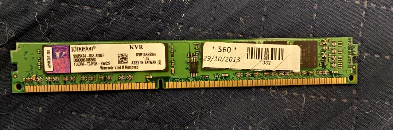 Memória RAM DDR3 Kingston 