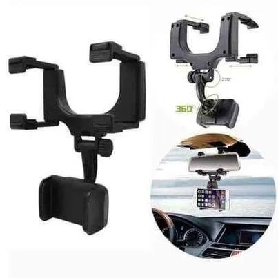 Suporte de Celular para Carro Retrovisor Rotação 360  - Foto 3
