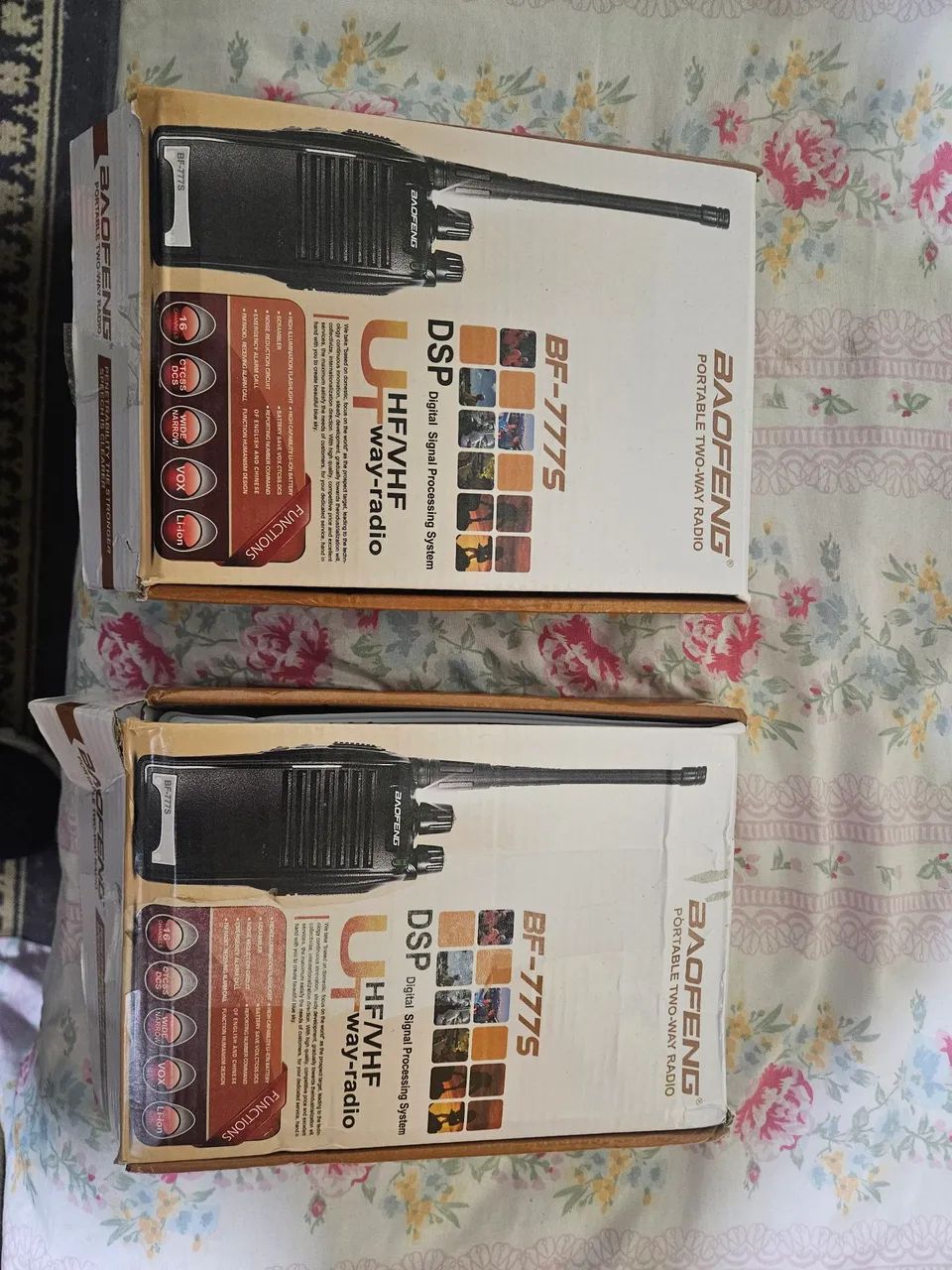 Walk talk baofeng kit 2 radios para 6km