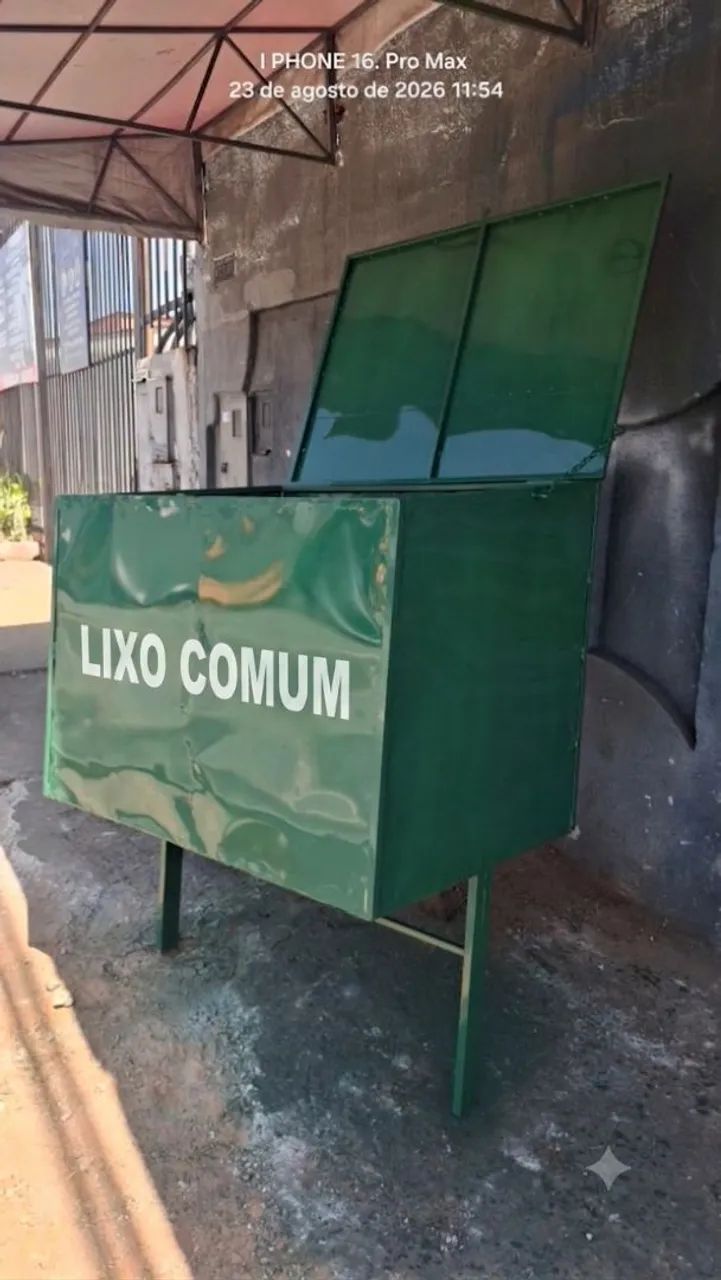Lixeira 500lts . Toda fabricada na chapa 18. E chapa 16. - Foto 5