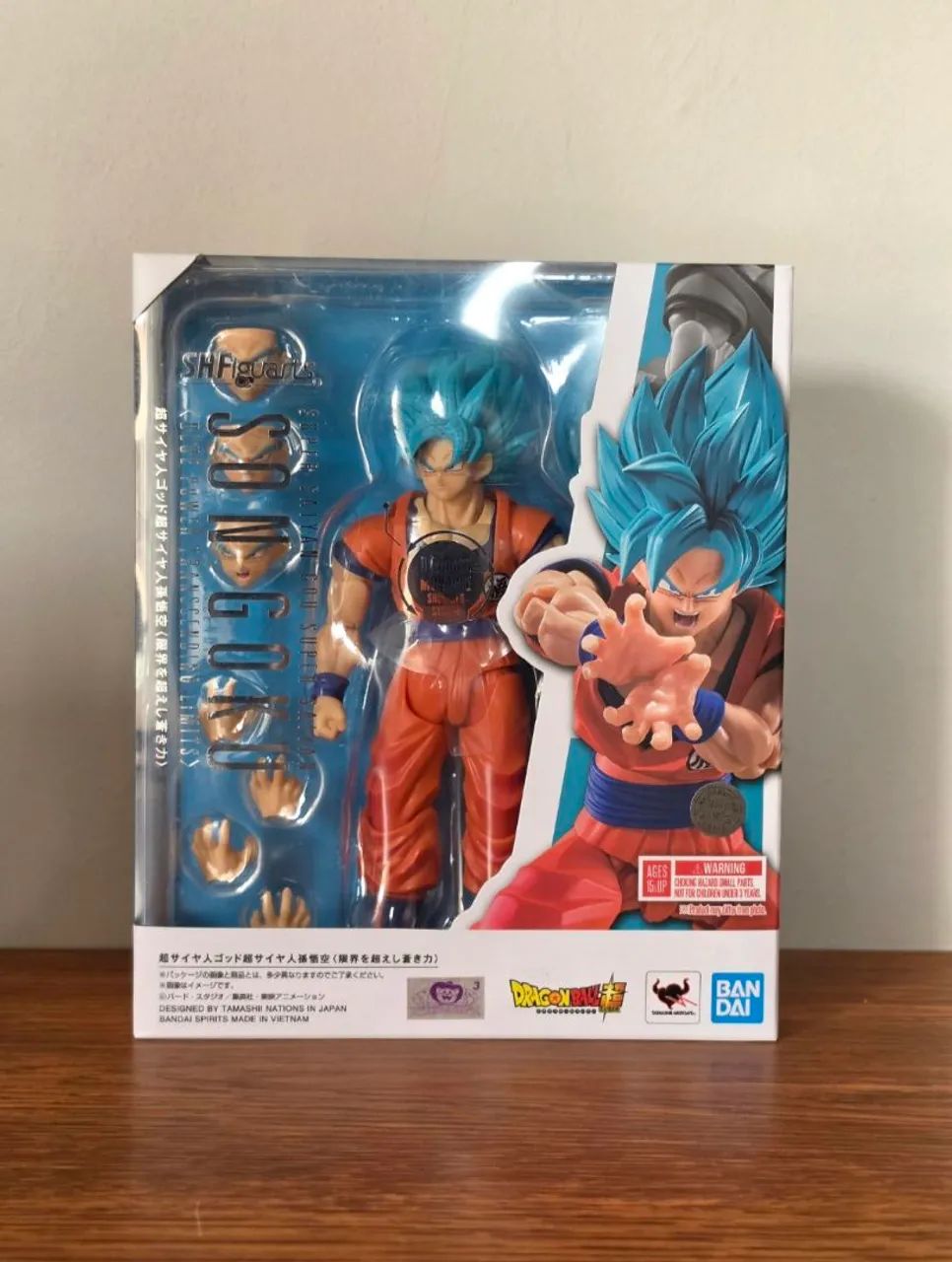 Shf Goku Blue 4.0 (lacrado)