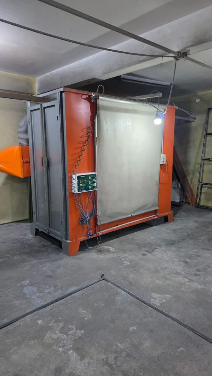 Forno e cabine de pintura eletrostática  - Foto 2