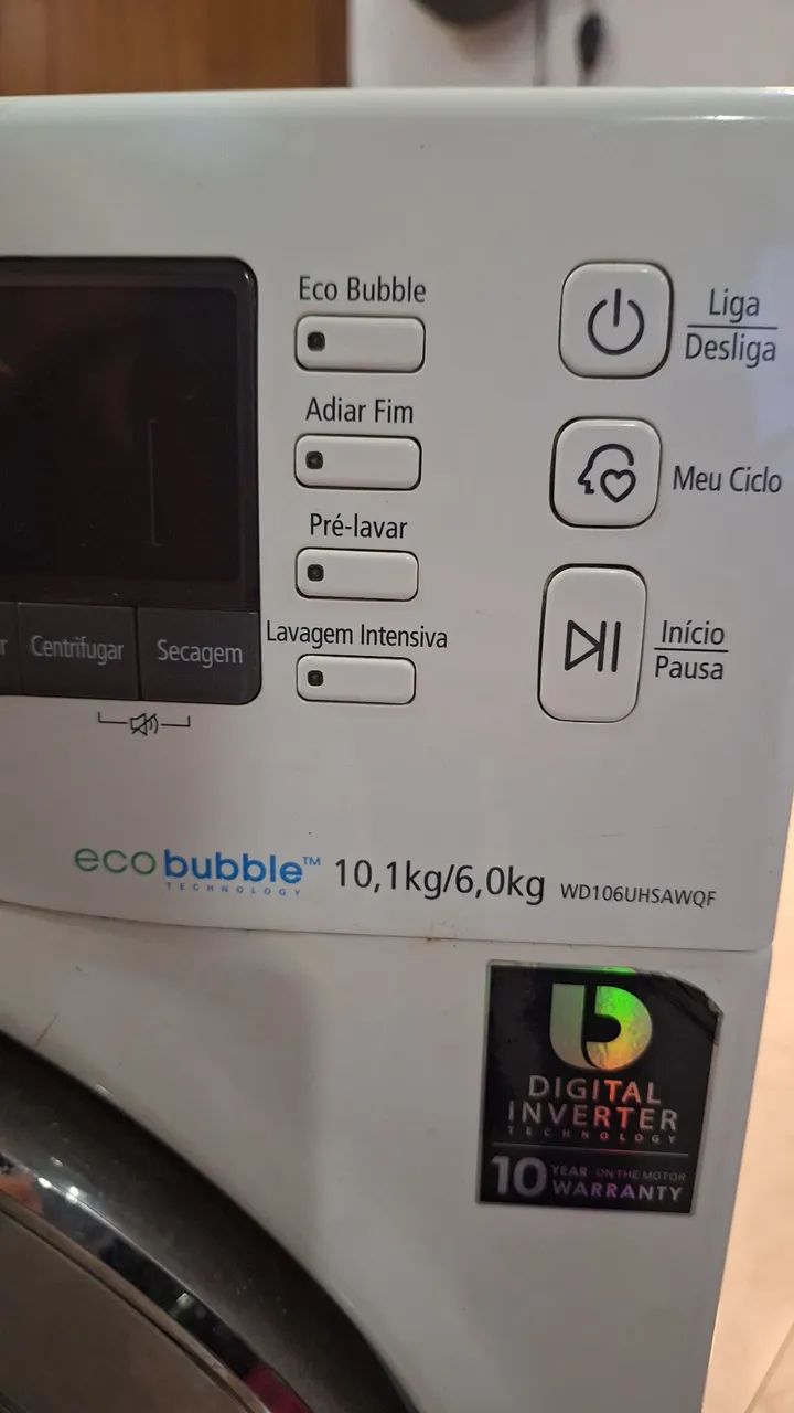 Lava e Seca Samsung retirada de peças 
