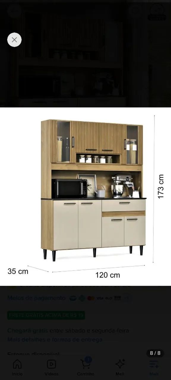Armário de cozinha  - Foto 2