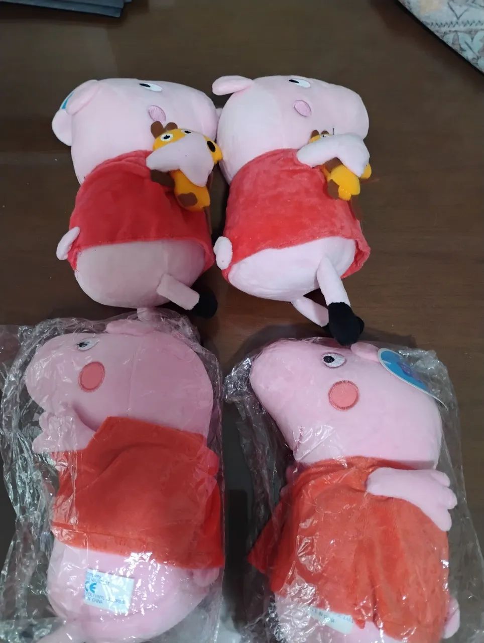 Boneca de Pelúcia Peppa Pig 25 cm - Foto 3