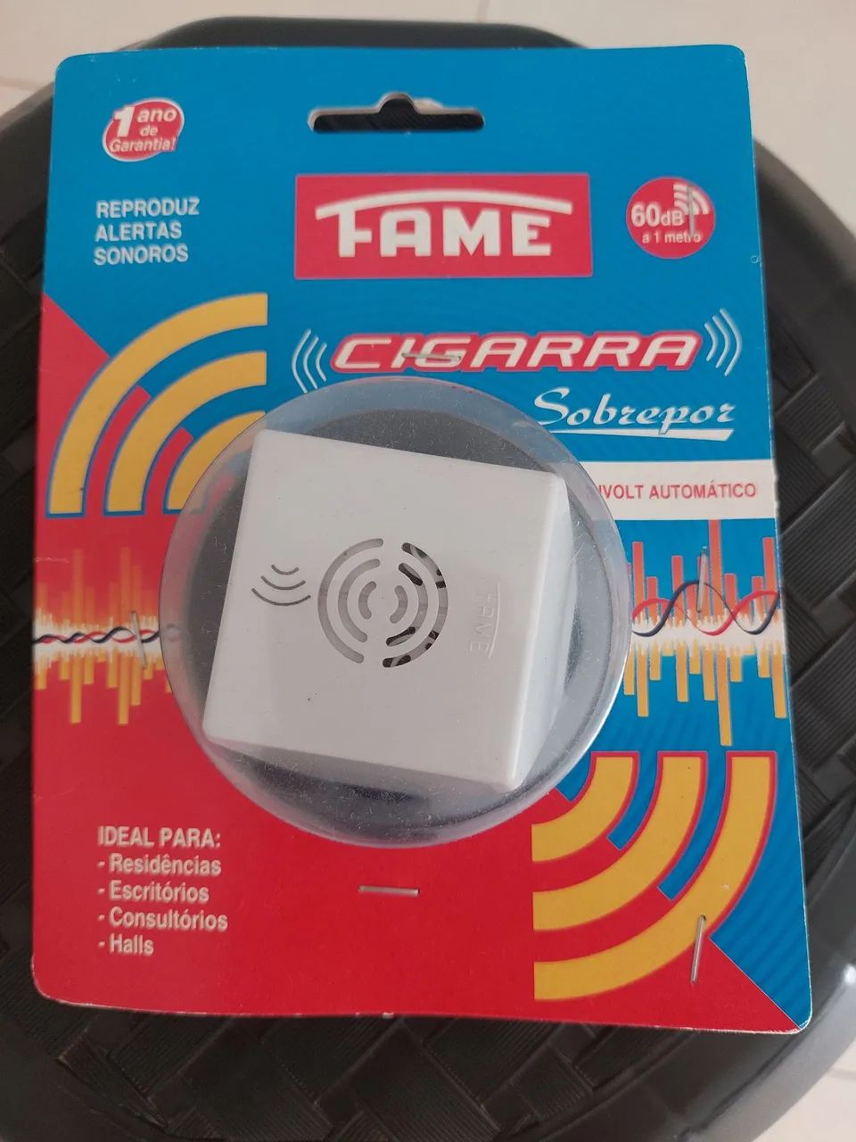 VENDO CAMPAINHA CIGARRA NOVA FAME!