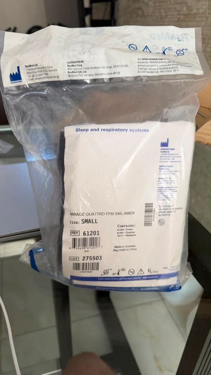 Máscara Full Face para CPAP ResMed - nunca usada  - Foto 3