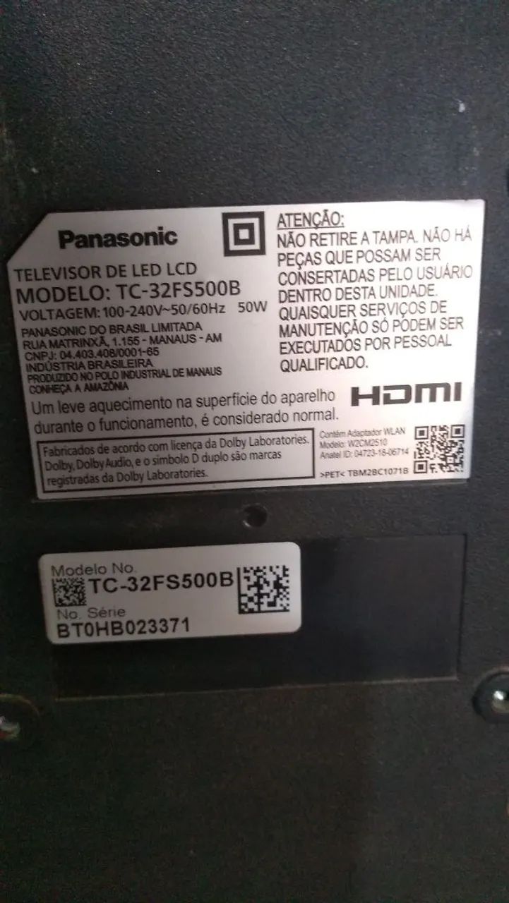 TV Panasonic com defeito - Foto 2
